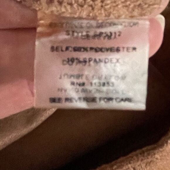 Sugar+Lips NWT wide leg high waisted faux suede pants Size medium - Picture 6 of 13